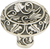 Rookwood Knob, Matte Silver Finish 7703MS