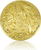 Glendale Court Knob, Lt. Colorado Topaz Crystal Satin Gold Finish 7718SG