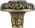 Edgar Berebi Tremont Knob In Vintage Bronze Plate 7725VB