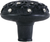 Edgar Berebi Assorted Knobs Knob Decorated With Clear Swarovski Crystals In Matte Black Plate 7907-4
