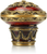 Newport Knob, Garnet W/ Lt. Colorado Crystal, Museum Gold Finish 7929/2