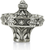 Nantucket Knob Burnish Silver Finish 8034/6
