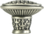 Edgar Berebi Yacht Club Oval Knob In Antique Nickel Plate 8544AN