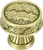Union Grove Knob, Florentine Gold Plate 9645FG