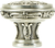Giverny Knob, Burnished Silver 9853/6