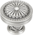 Lakewood Knob, Matte Silver Plate 9895MS