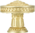 Toulouse Knob, Satin Gold Plate 9898SG