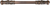 Berkley 12'' cc Appliance Pull, Oil Rub Bronze Finish 9906/44/12