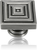 Innsbruck Square Knob Antique Nickel Finish 9929AN