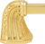 Urban Metro Saville 8'' cc Pull; Satin Gold Plate 101838/SG