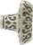 Urban Metro Via Veneto Knob; Antique Nickel Plate 101861/AN