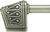 Urban Metro Rivoli 3'' cc Knob-pull; Antique Nickel Plate 102423/AN