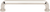 Brockwell Stanmore 5 1/16'' cc Bar Pull TK3322PN Brockwell Stanmore 5 1/16'' cc Bar Pull TK3322PN