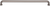 Brockwell Stanmore 12'' cc Bar Pull TK3326AG