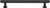 Brockwell Lambert 6 5/16'' cc Bar Pull TK3333BLK Brockwell Lambert 6 5/16'' cc Bar Pull TK3333BLK