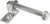 Georgetown Tissue Bar, Burnished Silver Finish 2301/6