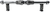 Acanthus 4'' cc pull with feather scroll in Chalice. 1051-9