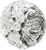 Acanthus large knob Renaissance style with feather scroll foot 1061-24