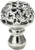 Juliane Grace medium knob full round with 13 Swarovski Clear & Aurore Boreale Crystals 139-24CAB