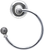 Millennium swing towel smooth ring left 1443-9