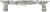 Juliane Grace 4'' cc pull with Swarovski Clear & Aurore Boreale Crystals 149-24CAB