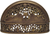 Juliane Grace 3'' cup pull in Antique Brass. 150-3