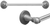 Classic/Beaded Classic 24'' cc towel bar 5/8'' smooth center 1605-11