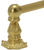 Acanthus 24'' cc towel bar Renaissance style with 5/8'' reeded center 1639R-8