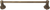 Acanthus 32'' cc towel bar Renaissance style with 5/8'' smooth center 1640-3