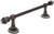 Cache Caché II 16'' cc towel bar with 80 rivoli Swarovski Clear Crystals with 5/8'' smooth center 1810-22C