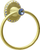 Cache Caché II full swing towel reeded ring right with Swarovski Aurore Boreale Crystals 1837R-8AB