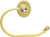 Cache Caché II swing tissue reeded ring right with Swarovski Clear Crystals 1841R-8C