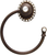 Cache Caché ll large swing towel smooth ring right with 42 rivoli Swarovski Clear Crystals 1848-3C