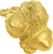 Triple acorn & oak leaf large knob 2070-8