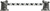 Bear 9'' cc w/ 3/8'' twist center long pull 2505-9