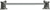 Bear 12'' cc w/ 1/2'' smooth center long pull 2506S-9