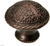 Millennium large knob with rope border 327-22