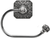 Juliane Grace swing tissue reeded ring right with 131 Swarovski Clear & Aurore Boreale Crystals 4057R-9CAB