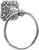 Juliane Grace full swing towel smooth ring with Swarovski Clear Crystals 4067-24C