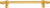 Acanthus 9'' cc with 5/8'' reeded center long pull Romanesque style in Gilded Mercury. 5551R-8