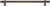Acanthus 22'' cc with 5/8'' reeded center long pull Romanesque style 5554R-22