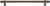 Acanthus 22'' cc with 5/8'' reeded center long pull Romanesque style in Antique Brass. 5554R-3