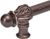 Acanthus 22'' cc with 5/8'' smooth center long pull Romanesque style with center brace 5559-22