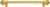 Cricket Cage 18'' cc with 5/8'' smooth center long pull large finial in Gilded Mercury. 5573-8