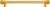 Juliane Grace 18'' cc with 5/8'' smooth center long pull small finial in Gilded Mercury. 5613-8
