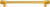 Juliane Grace 22'' cc with 5/8'' smooth center long pull small finial in Gilded Mercury. 5614-8