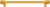Juliane Grace 22'' cc with 5/8'' reeded center long pull small finial in Gilded Mercury. 5614R-8