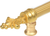 Charlemagne 9'' cc w/ 5/8'' reeded center long pull w/ center brace 5656R-8