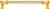Classic/Beaded Classic 9'' cc w/ 5/8'' reeded center long pull 5661R-8