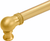 Classic/Beaded Classic 12'' cc w/ 5/8'' smooth center long pull 5662-8